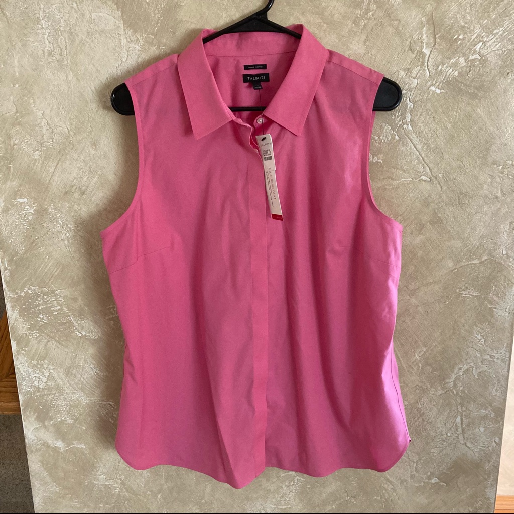 Talbots Nwt Button Down Blouse